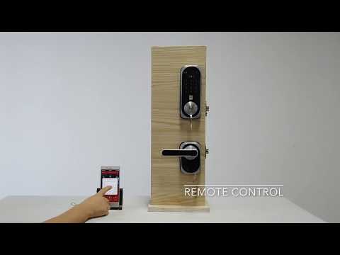 US:E Smart Lock | Password & Wireless Video Doorbell Version Unlock Demo