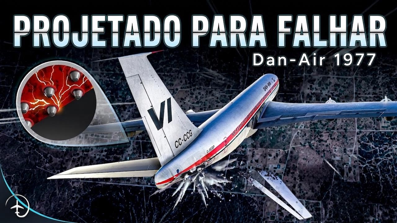 O Segredo Mortal que Destruiu Este Avião! | Dan-Air Boeing 707