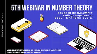 OPENER - 5th Webinar in Number Theory