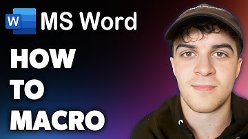 How to Macro in Ms Word (Full 2024 Guide)