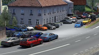 GRANDE RADUNO DI CAPODANNO! | 30+ Auto & Autostrada, Touge, Guida in città e altro! | POV Assetto... screenshot 2
