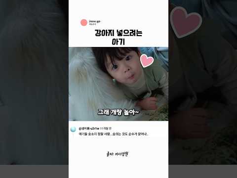 강아지 가방에 넣어서 데려가려는 <strong>이진이</strong>