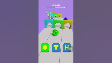 Blob shape 3D #games #shorts