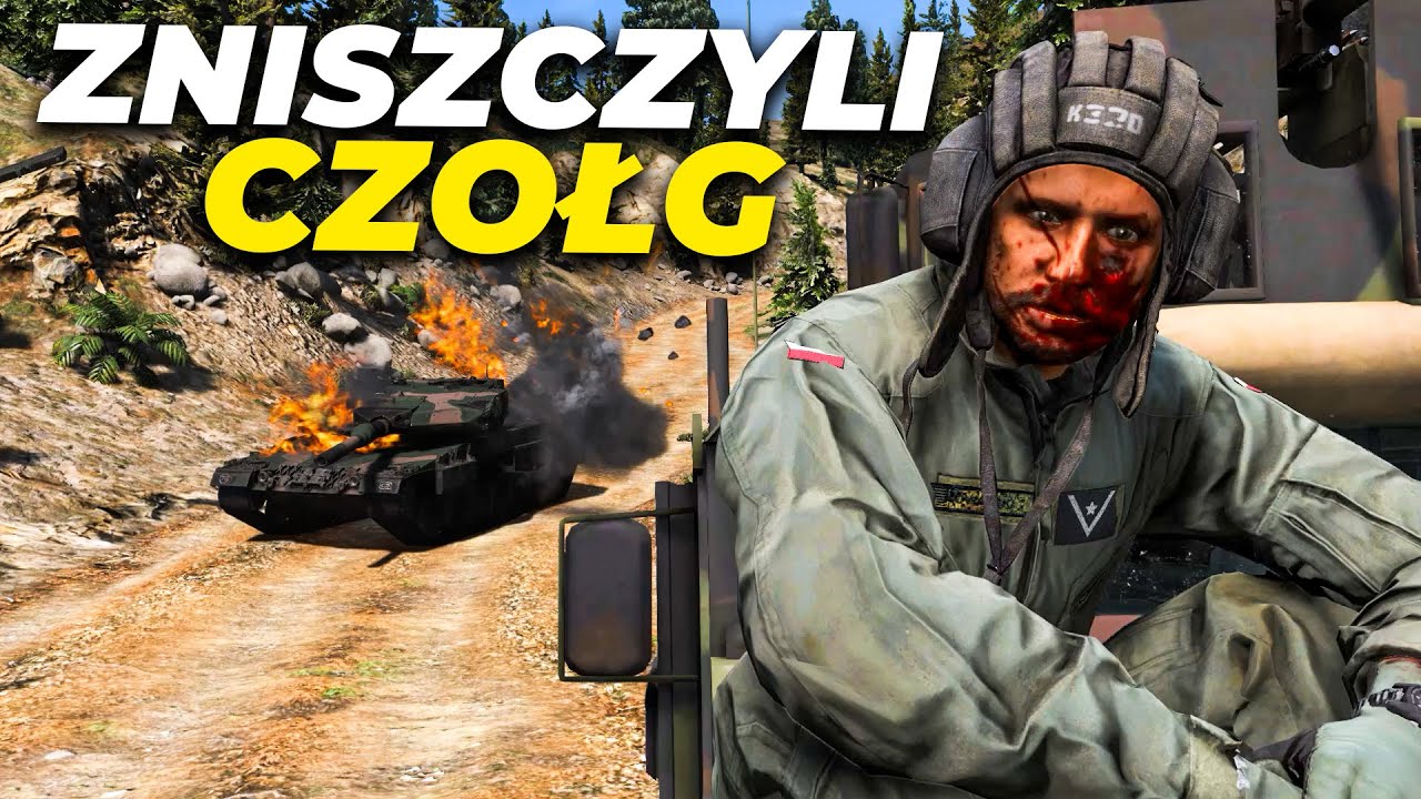 GTA Polskie Wojsko - ZOSTALIŚMY SAMI na OBCYM TERYTORIUM🙊 | Kampania Pancerna