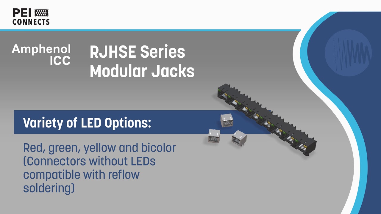 Amphenol Communication Solutions (ACS) RJHSE Modular Jack Connectors