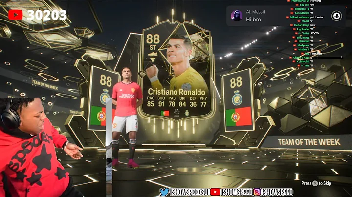 iShowSpeed 💩 His Pants After Packing Ronaldo..
