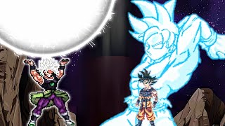Broly DBS MUI V2 OP (New) VS Manga Goku V3 OP in Jump Force Mugen