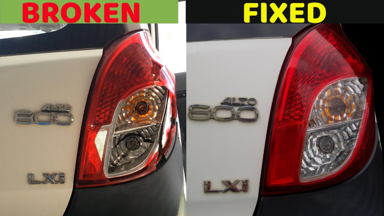 How to change tail light of a car | car ki tail light kese change kare ...