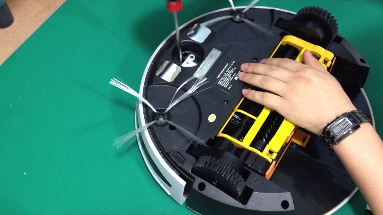 Lilin Robot Vacuum Cleaner LLD6601 Cover Disassembly Demo Video YouTube