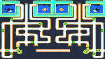 Save the Fish Game || Pull the Pin || All Levels 1041-1050 fishdom ##98