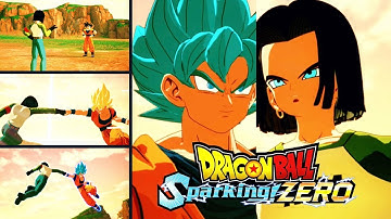 Goku vs Android #17 Full Fight|Dragon Ball Sparking Zero Custom Battle Anime Fight Remake