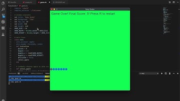Ruby Snake Game Demo