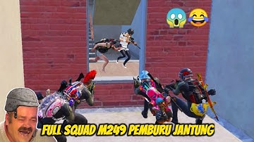 Pubg Lucu Indonesia : Victor squad m249 king of hbd & camper😂 Victor Pubg Kocak😱