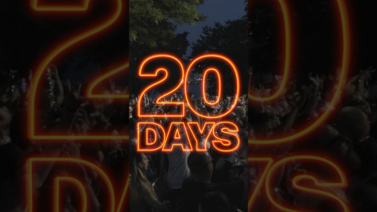 Ready for it?! Only 20 days to go!⁠⁠ 