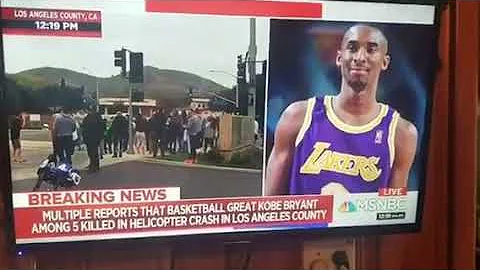 Kobe dies and get called names by allison morrison...