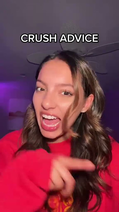 How to stop being WEIRD around your crush 😭 #shorts #girl #advice #crush