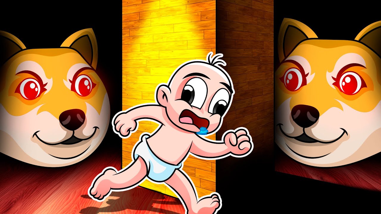 ¡ECAPA DE LAS CABEZAS GIGANTES DOGE!  🐶😱 BEBE NOOB Y BEBE NOOBSI VS DOGE HEAD en ROBLOX