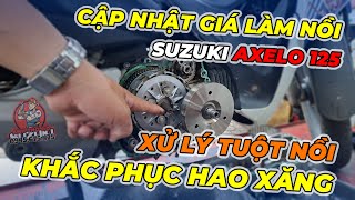 Suzuki Axelo 125 After Long Run, It Becomes Weak And Wastes Gas, What Should I Do?? - 0945.675.425