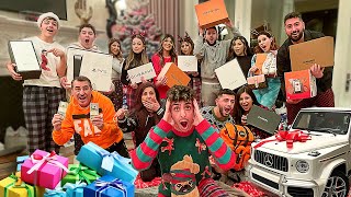 WORLDS BEST FAMILY CHRISTMAS GIFTS OPENING!! (NEW CAR SURPRISE)