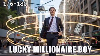 Lucky millionaire boy | Episode 176-180 | New pocket fm story in Hindi | pocket fm story 