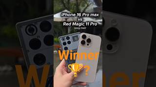iPhone 16 Pro Max vs RedMagic 😳 Camera Test – Shock Winner! 🔥