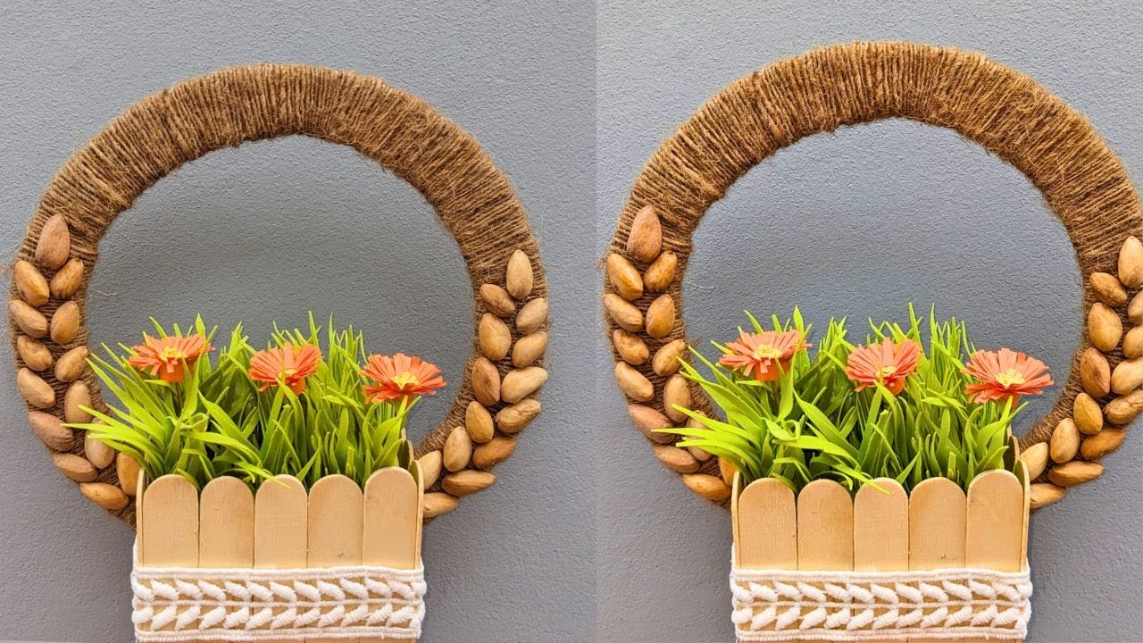 Beautiful wall hanging crafts / Diy wall hanging craft ideas home ...