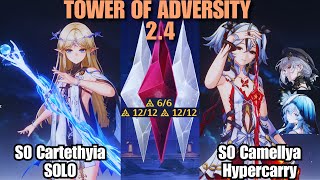 Toa 2.4 S0 Cartethyia Solo & S0 Camellya Hypercarry Rotation Guide Wuthering Waves