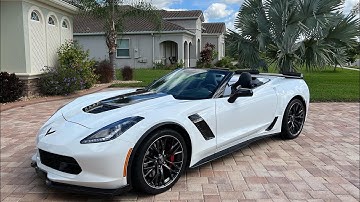 C7 Corvette Z06 Remote Control Drop Top & Cold Start!!!
