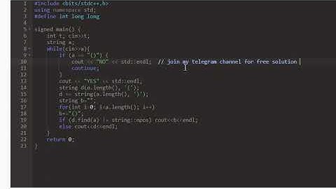 A. Not a Substring codeforces solution || Educational Codeforces Round 153 (Rated for Div. 2)