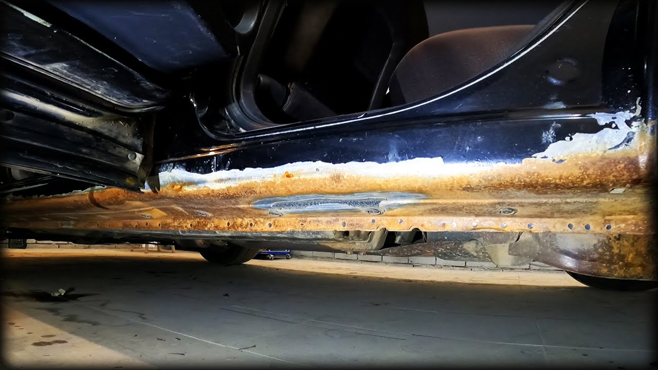 Как покрасить пороги. Правило 3ех метров! Метод ПЕРЕКУП, очень просто ...