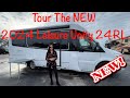Tour the all new 2024 leisure unity 24rl bc class rv built on the mercedes platform