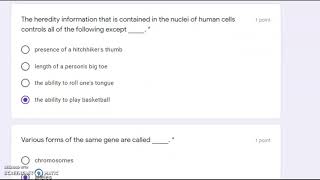 Review Elearning Check Genetics 03.19.2020