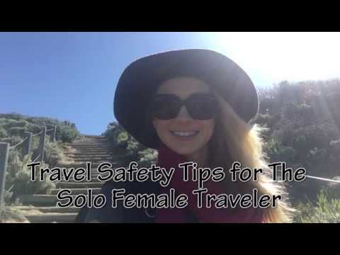 Travel Safety Tips for Solo Female Travelers - YouTube