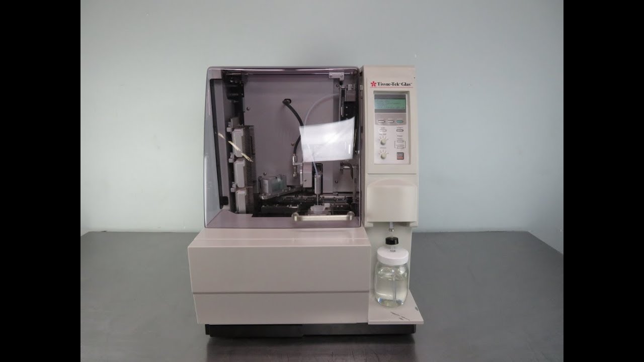 Sakura Tissue Tek Glass Coverslipper YouTube