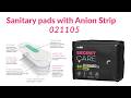 Sanitary pads with Anion Strip   es ES 2160p caption