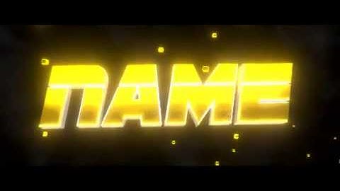 AMAZING Blender Color Changing Intro Template!