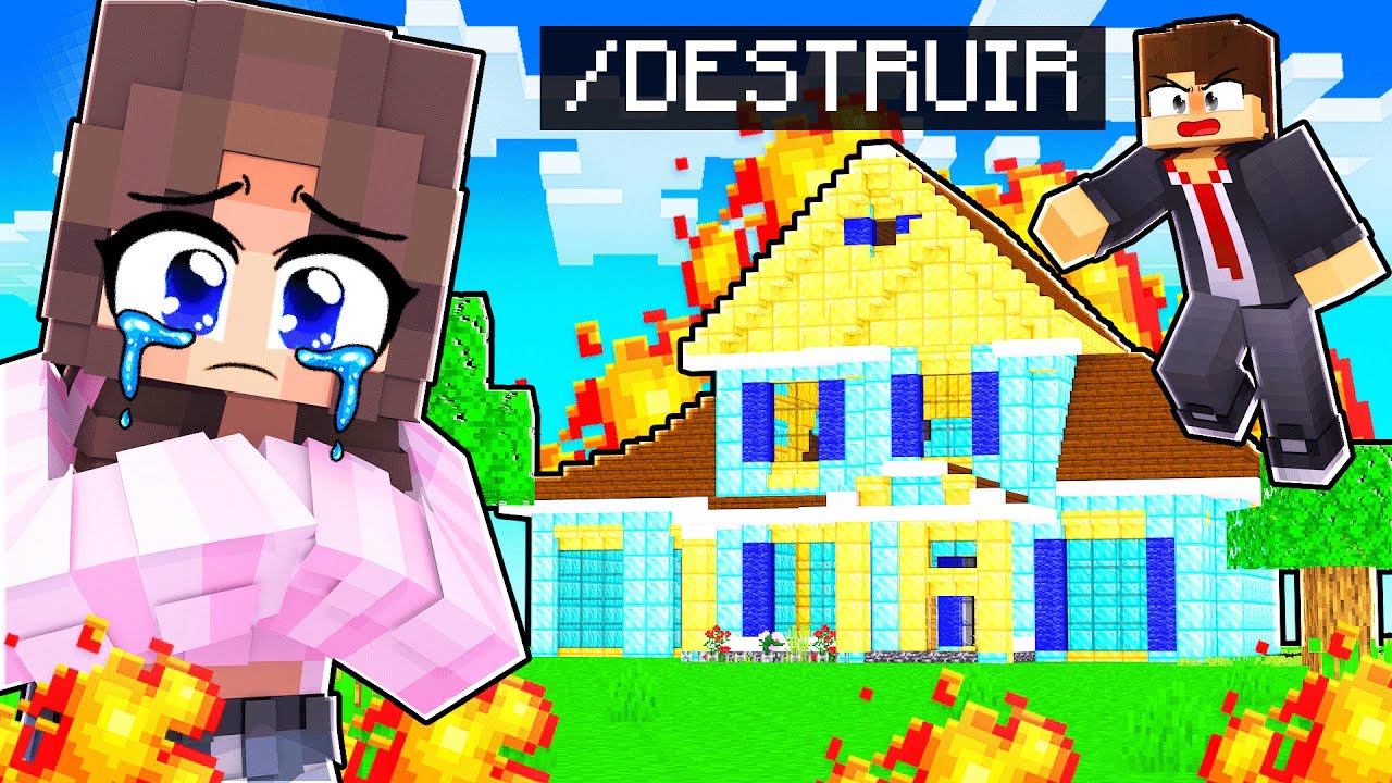 TROLLANDO PLAYERS - MENINA DA CASA MAIS LINDA DO SERVIDOR ( quebrei a ...
