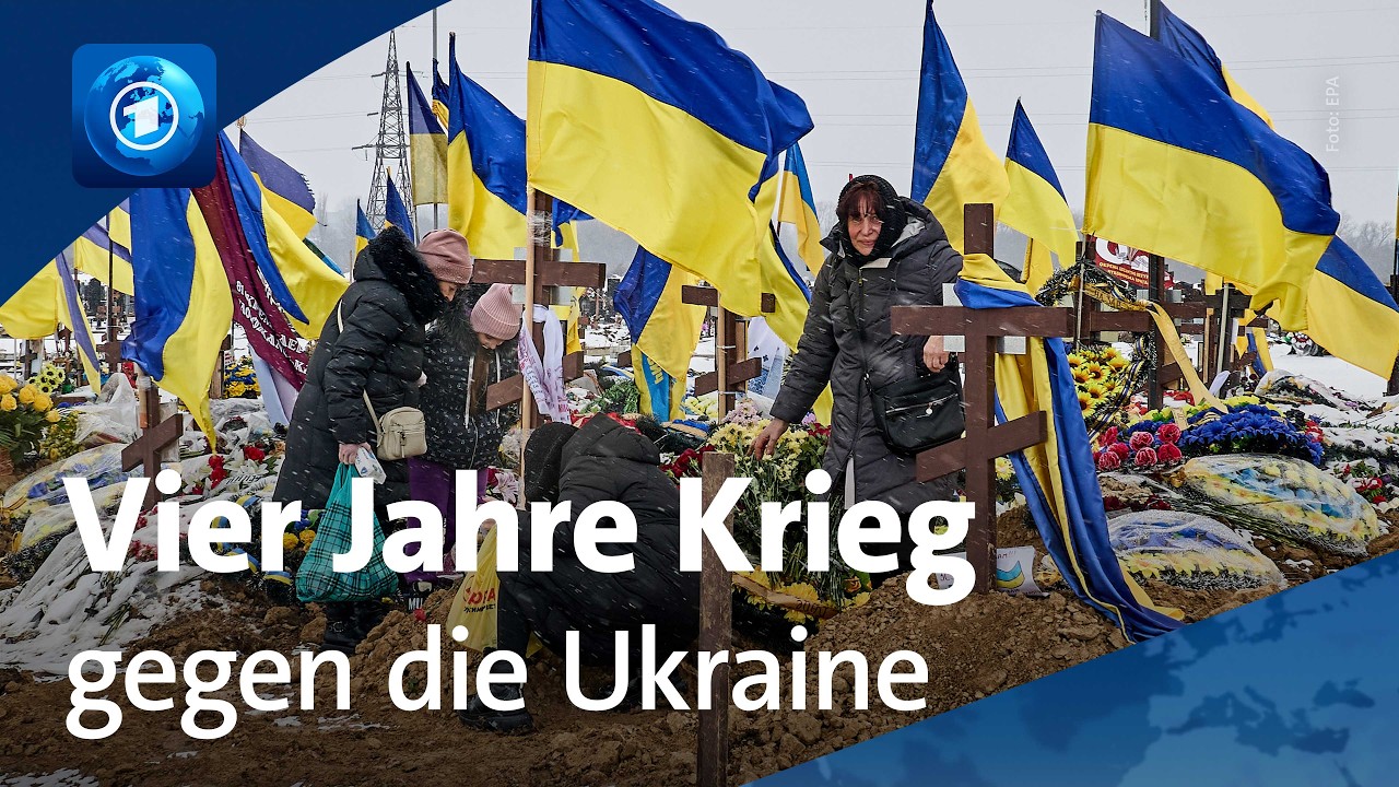 🌍 tagesschau24 Top-Thema, 24.2.26 | Vier Jahre Krieg gegen die Ukraine