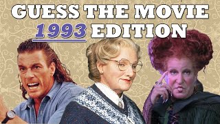 Guess The Movie 1993 Edition | 90's Movies Quiz Trivia by I Like Movies 8,656 views 1 year ago 12 minutes, 29 seconds