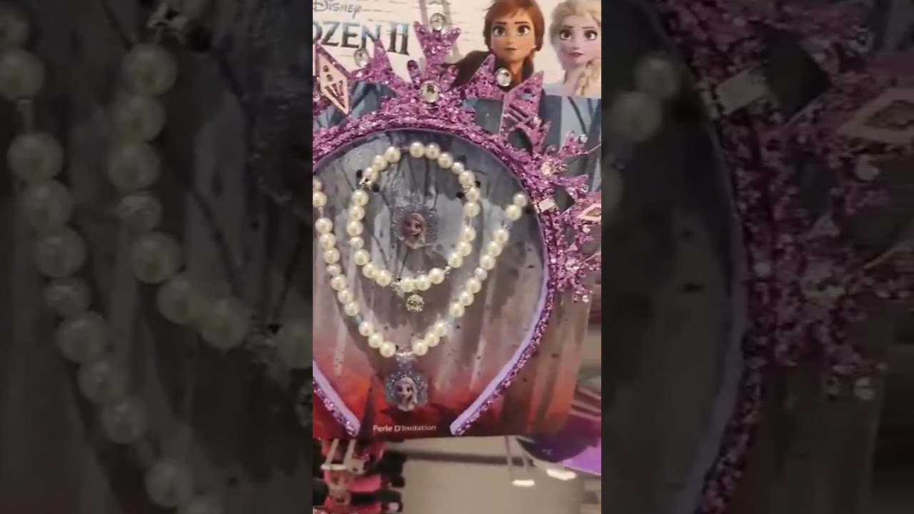 💍📿👑FROZEN COMPLETE SET CROWN NECKLACE BRACELET RING *KIDS FAVORITE 