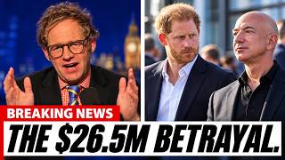 Jeff Bezos RESCUES Harry With $26.5M — But The Price Is Diana's Documentary And Netflix BETRAYAL