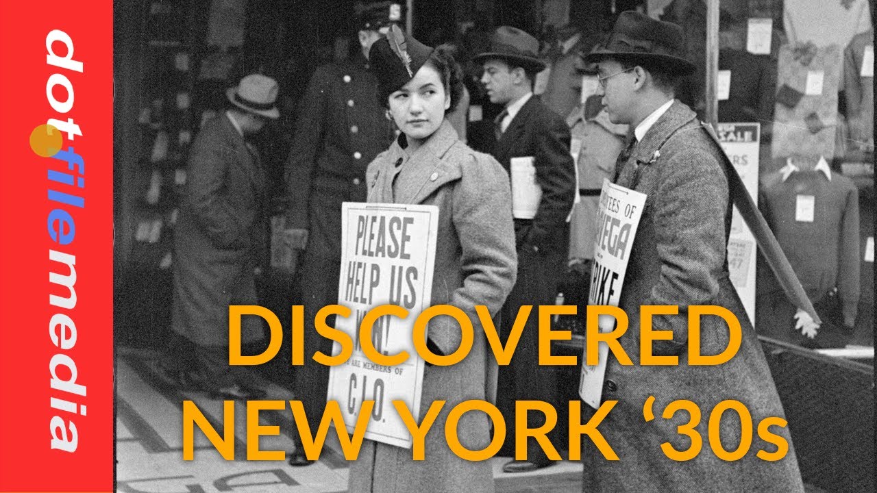 40 Amazing, Unique, and Rare Images of New York City 1930's 