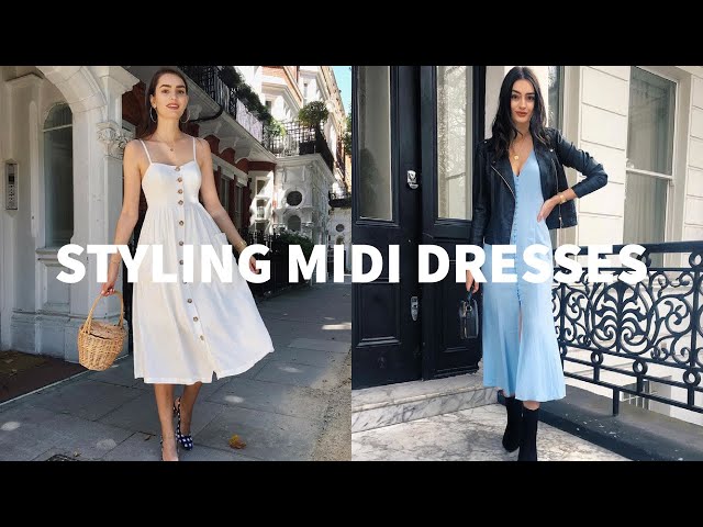 Wearing Midi Dresses: Everything You Need To Know