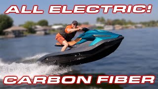 FIRST ELECTRIC JET SKI vs MY SEA DOO? * Taiga Orca Carbon Fiber Personal Water Craft Review