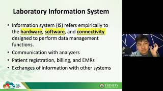 CLINICAL CHEMISTRY 1- LABORATORY INFORMATICS