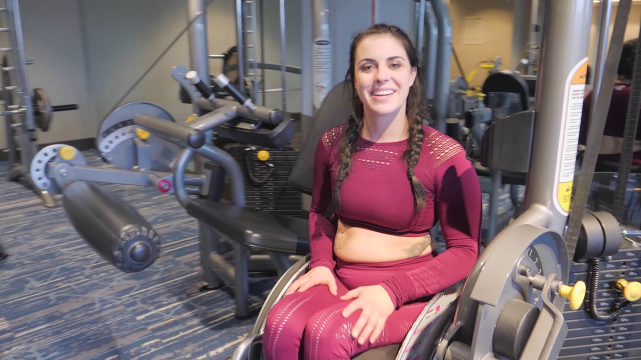 Using Gym Equipment with @Wheels2Walking