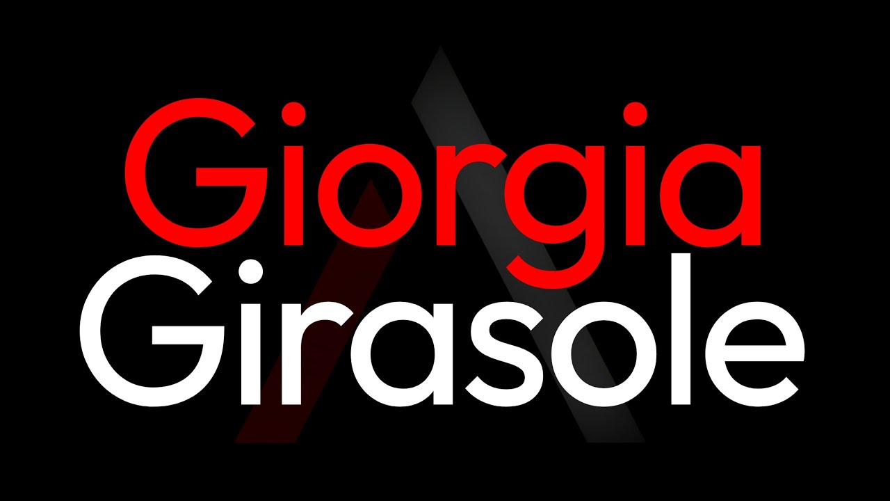 🎤 Giorgia - Girasole [ARK Karaoke + Cori]
