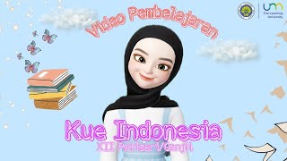 Video Pembelajaran Materi Kue Indonesia