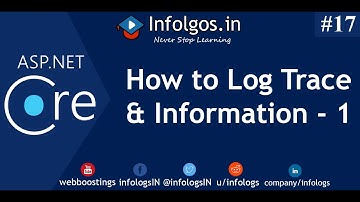 Introduction of Logging in .NET Core - Part 1 | Infologs