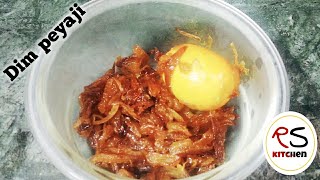 Dim peyaji | Egg in Bengali style | #kitchenrs20